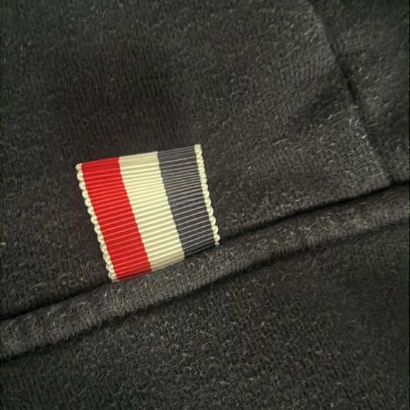 Thom Browne Classic Loop Back Four Bar Full Zip Hoodie - Picture 10 of 17